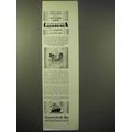 1929 Panama Pacific Line Cruise Ad - Recreation Route