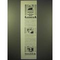 1929 Panama Pacific Line Cruise Ad, Pursuit of Pleasure