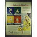 1945 Camel Cigarettes Ad - Gloria Nord - Roller-skating