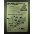 1950 Crane Diaphragm Valves Ad - One Complete Line