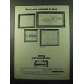 1969 Calcomp Plotter Ad - Teach Your Computer to Draw