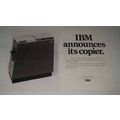 1970 IBM Copier Ad - IBM Announces Its Copier