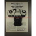 1970 Leica Leicaflex SL Camera Ad - Great is Hard!!