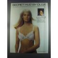 1982 Olga Secret Hug #263 Bra Ad