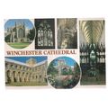 WINCHESTER CATHEDRAL, HAMPSHIRE used vintage po...