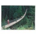 CAPILANO SUSPENSION BRIDGE, VANCOUVER, CANADA u...