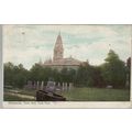 POSTCARD PORTSMOUTH TOWN HALL FROM THE PARK 190...