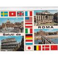 Roma Multiview Italy Postcard posted 1982 VGC