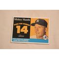 Mickey Mantle 2007 Topps Hertitage 1958 AMERICA...