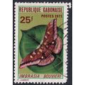 Gabon 1971 SG 423 Used - Insects/Moths (B-105 (4))