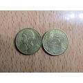 France Republic 1982 5 Centimes Coin