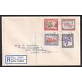 Samoa KGVI 1939 FDC to London SG195/198 Postal ...
