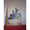 125th NAPIER'S RIFLES by A C Lovett postcard Na...