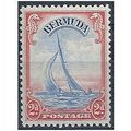 Bermuda 1940 SG112a 2d Ultramarine & Scarlet Un...