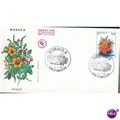 Monaco FDC 1982 - SG 1593 - Bouquet