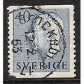 Fa 411 (ʘ): 40 ö steel blue Definitive Stamp: G...