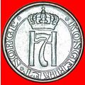 3 ROSES: NORWAY ★ 2 ORE 1950! Haakon VII (1905-...