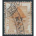 Orange Free State 1898 T28 1/- Orange-Yellow Fi...
