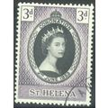 St. Helena 1953 - SG152 - 3d black and lilac - ...
