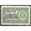 Bhopal (IFS) 1936 O336 1/2a Purple-Brown & Yell...