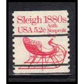 1900a 5.2c Sleigh Fine MNH Dry Gum CNS 5 PA5541
