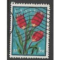 GREECE 1958 NATURE PROTECTION FLORA 3d.50 TULIP...