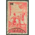 NEW ZEALAND - 1939 Health Stamps - 2d on 1d + 1...