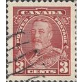 CANADA, King George V, red 1935, 3c, #5