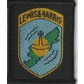 Scout Badge Scotland - Lewis & Harris - Black B...