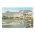 SNOWDON FROM LLYN MYMBYR used postcard by Salmo...