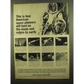 1965 North American Aviation Ad - Land on the Moon