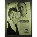 1973 Safeco Insurance Ad - Richard and Regina Hunsaker