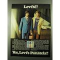 1976 Levi's Panatela Slacks and Tops Ad