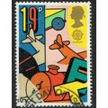 1989 Europa Games and Toys 19p Multicoloured SG...