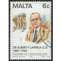 Malta 1997 Pioneers of Education 6c Multicoloured SG1054 FU