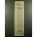 1952 Merrill Lynch Ad - Danger Signs