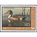 RW68, $15.00 Northern Pintail Federal Duck Stam...