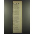 1956 Merrill Lynch Ad - Fast or Slow?