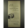 1956 Ansco Super Memar Camera Ad - If he has a weakness for fine cameras
