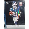 2012 Panini Elite T.J. GRAHAM (Ravens) Rookie C...