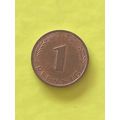 Umlaufmünze Deutschland 1 Pfennig 1971 J