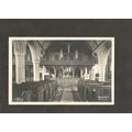 Postcard Cornwall Mullion Church Nave Penpol
