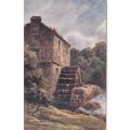 EC787 KNARESBOROUGH - OLD MILL . PRINTED ART PO...