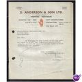 D ANDERSON & SON LTD,STRETFORD,MANCHE STER,17MA...