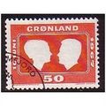 1967 Greenland - Princess Wedding - used 50 ore...