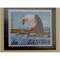 Zambia QEII 1975 4n African Fish Eagle Unmounte...