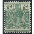 Solomon Islands 1922 SG39 1/2d Green Mounted Mi...