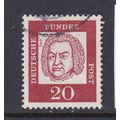 GERMANY 1961 FAMOUS GERMANS 20pf VALUE USED SG1...