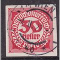 Austria 1920 Postage Due 30h Fine Used SG D389a...