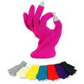 12-pair Solid Color Knit Smart Tips Touch Scree...